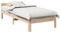 vidaXL Massivholzbett ohne Matratze 90x200 Kiefernholz, Bettrahmen, Schlafzimmerbett, Doppelbett, Schlafzimmermöbel, Bett, Holzbett, Massivholzbett