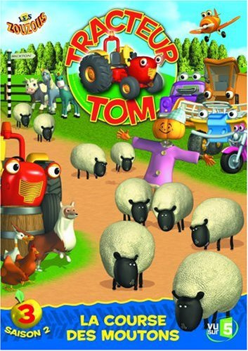 Tracteur tom, saison 2, vol 3 en nouveauté: la course des moutons [FR IMPORT]