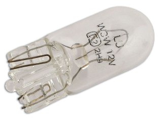 Connect 30566 Lucas Side & Instrument Bulb 24V 5W Wedge OE507 10pc