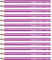 STABILO - Bleistift - Trio dick in pink - 12er Pack - Härtegrad HB