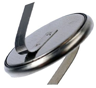 CR2032 Lithium Marken Batterie mit Lötfahnen in Z-Form