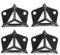 Coral 50305 Essentials Maler Pyramid steht für Möbel und lackierter Oberfläche unterstützt 32 mm hoch 4 Stück Pack Set
