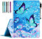 Ciaoye Multi-Angle iPad Mini Case - 7.9 Tablet Folio Smart Leather Cover with Auto Sleep/Wake - Blue Butterfly