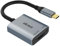 Akasa USB 3.2 Gen1 Type C Kartenleser, Silber, AK-CR-10BK