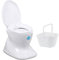 Tragbare Toilette Mobile Toilette,mit abnehmbarem waschbarem Innenabfalleimerdeckel Campingtoilette,mit maximaler Belastbarkeit bis zu 150 kg Wasserlose Outdoor-Toilette
