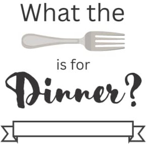 What the fork is for dinner?: Recipe Notebook