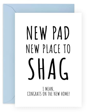Central 23 – Glückwunschkarte zum neuen Zuhause – Happy New Home Geschenke für Paare Freunde – Glückwunsch zu Ihrem neuen Zuhause – Einweihungsgeschenke für neues Zuhause – Umzugskarte