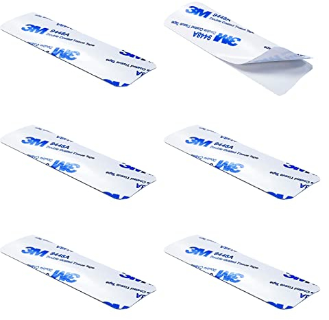 Kowibcl Aluminium Horizontal Jalousien Ersatzlamellen, 2,5 cm horizontale Jalousien-Reparaturlaschen, Jalousien-Fixierungen für horizontale Jalousien Ersatzlamellen & Teile, Weiß (2,5 cm B x 7,6 cm L)