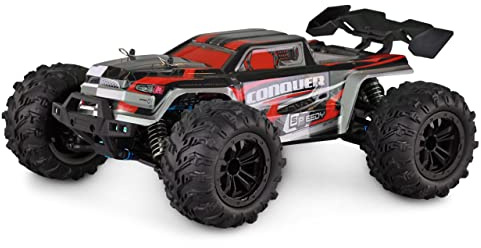 Amewi 22605 Conquer Race Truggy Brushed 40km/h 4WD 1:16 RTR rot