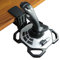 WELLMETE - Supporto da scrivania per joystick Sim, compatibile con joystick Logitech G Extreme 3D PRO per Windows, supporto regolabile in acciaio resistente per joystick di volo Hotas (senza joystick)