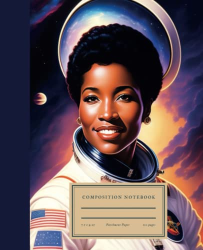 Women Who Changed the World - Mae C. Jemison - Notebook Journal For WOMEN & GIRLS - Graph Paper Notebook Quad Ruled