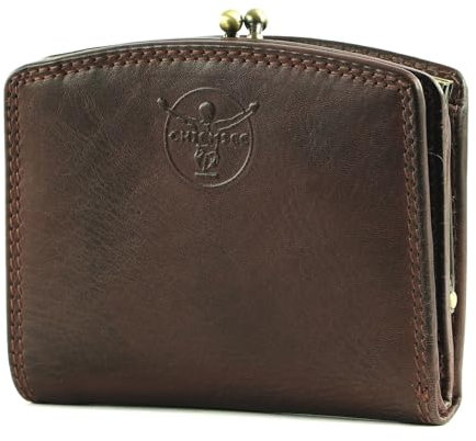 Chiemsee Leder Geldbörse Leather Wallet Brown braun