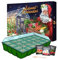 Seeds Advent Calendar 2024 for Garden Gifts - 24 Days Christmas Countdown Advent Calendar with Flower, Vegetable, Herbs Seeds & Greenhouse Grow Kit Birthday Gifts.