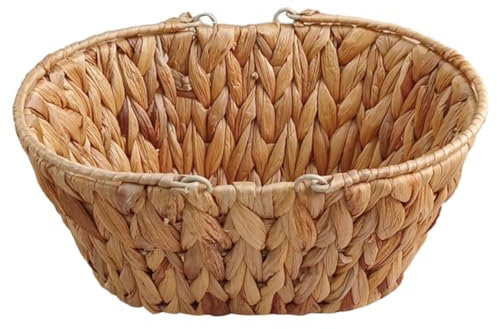 MAGICLULU Cestino Portapane in Rattan Intrecciato Carino Cestino Multifunzionale Per Dispensa Da Cucina