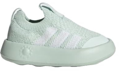 adidas Unisex Children's Bubblecomfy Shoes Infant Shoes, Halo Mint White Black, 8 Toddler