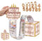 Geldgeschenke Geburtstag Überraschungsbox DIY Geldgeschenk Verpackung Happy Birthday Geschenkbox, mit 50 Selbstklebenden Klarsichttüten, Surprise Box für Eltern, Kinder liebe Menschen