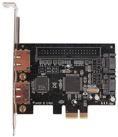 Scheda Pci Mtlavishness scheda Pcie Ide 15 × 13 × 3 adattatore scheda adattatore da Pcie a Esata Ide Converter Hardware con controller Ide Pcie Esata