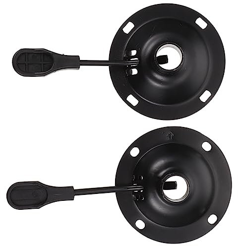 CANIGHT 2pcs Office Chair Base Replacement Swivel Plate Chair Swivel Mechanism for Efficient Maintenance Design for Performance