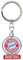 FC Bayern München Basketball Schlüsselanhänger Logo Rot/Weiß I Fußball