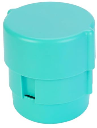 Tocciolatore di ciliegie, snocciolatore portatile per ciliegie fino a 6 ciliegie contemporaneamente, lavabile in lavastoviglie, struttura ABS, 1 pezzo Wfq769 (Sky Blue, 9,6 x 8,8 cm)