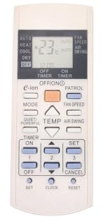 IOOIQQ Ajuste remoto para aire acondicionado Panasonic A75C3622.CWA75C3622.A75C2817.A75C2825.A75C2841.A75C2925.A75C3623.A75C3625 A75C34077 .A75C 4448.A75C2614.CWA75C2614.CWA75C2854
