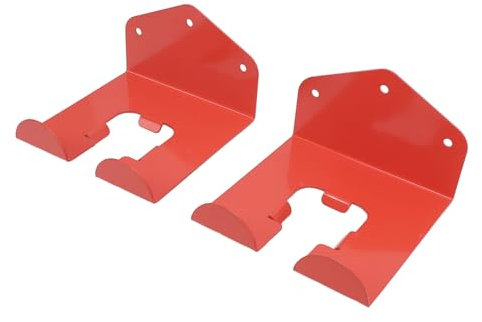 YDuupxe Pastilla de Recortadora de Hierba de Garaje de Acero Inoxidable Colgador de Hierba Colgador de Servicio Pesado para Palas Rastrillos Taladros Naranja a Prueba