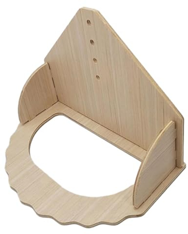 Hamster Laufrad aus Holz, Übungsräder, Spielzeug für Meerschweinchen, Ratten, Igel, Radständer