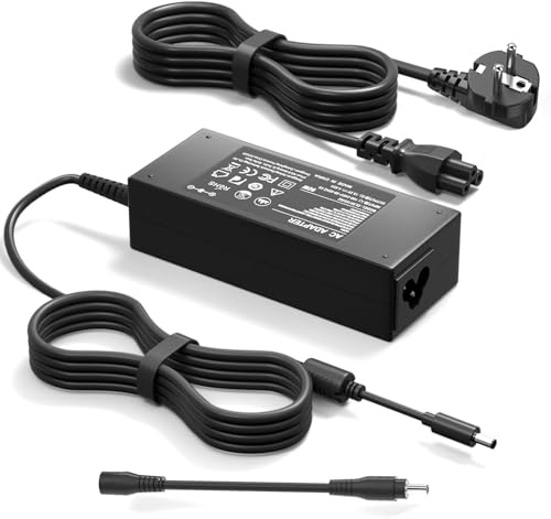 90W Ladekabel Netzteil Kompatibel mit Dell 14 15 16 DC14250 DC15250 DC15255 | DC16250 DC16251 DC16255, Pro 14 16 PC14250 PC16250 PC14255 PC16255, Pro Micro QCM1250 QCM1255 14 Plus 2-in-1 Laptop Optiplex