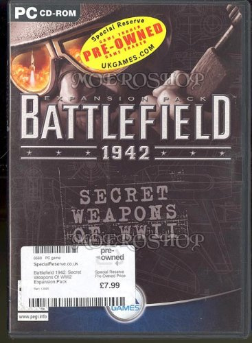 Battlefield 1942: Secret Weapons of WWII Expansion Pack (PC CD)