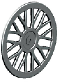 Ninco 4 X Radkappen BBS + Scheibe F-1/Cart