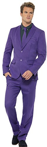 SMIFFYS Il completo Viola, con giacca, pantalone e cravatta