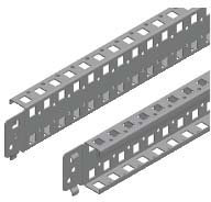 Schneider NSYSQCR6560 Spacial SF/SM-Schnellmontage-Profilschiene, 600x600x600 mm, VE: 2 Stück