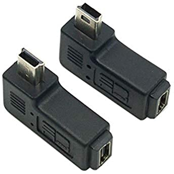 chenyang CY Mini USB a Mini USB Adattatore convertitore di estensione da maschio a femmina