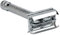 Becker Manicure Shaving Shop Rasierer Zweischneidiger Rasierer, silber matt 1 Stk.