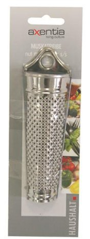 Muskatreibe Edelstahl NussbehÃ¤lter 14 cm