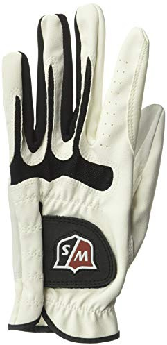 WILSON Sporting Goods Staff Grip Soft Glove, Men's Left Hand, Cadet XL, White (WGJA00580XL)