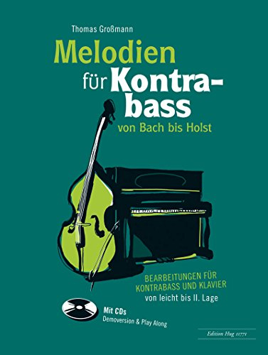 Melodien für Kontrabass von Bach bis Holst