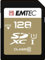 Emtec Elite Gold SD-Speicherkarte 128GB, UHS-I U1, Class10, Lesegeschwindigkeit bis zu 85 MB/s