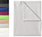 GREEN MARK Textilien Klassische Bettlaken | Betttuch | Laken | Leintuch | Haustuch 100% Baumwolle ohne Gummizug vielen Größen und Farben Größe: 240x275 cm, Silber grau