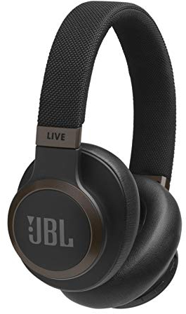 JBL LIVE 650BTNC, Cuffie Over-Ear Wireless Bluetooth, Con Alexa Integrata e Assistente Google, fino a 30 Ore di Autonomia, Nero