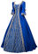 ZQTWJ Damen Mittelalter Gothic Kostüm Elegant Retro Kleider Gewand Viktorianisches Renaissance Prinzessin Barock Rokoko Kleidung SA210