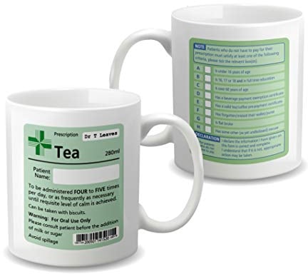 Ditac Personalised Tea Prescription Mug