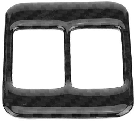 Ajuste del interruptor de la calefacción del asiento del coche, del marco del ajuste de la cubierta del interruptor de control del botón de la calefacción del asiento del ABS(Perforated)