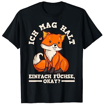 Fuchs Rotfuchs Reineke Fuchsliebhaber T-Shirt