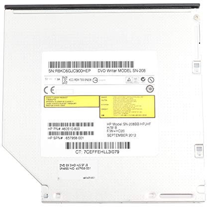 KIKYO Graveur Interne pour Ordinateur Portable, Graveur de Lecteur Optique en Aluminium pour CD DVD Vcd Compatible avec Windows 98 Se/Me / 2000 / XP/Vista/Win 7 / Win 8 / Win 10