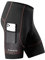 Santic Radlerhose Herren Gepolsterte Fahrradhose kurz mit Sitzpolster Herren Fahrrad Hosen Radhose Rot EU S