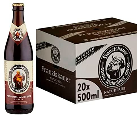 Franziskaner Dunkel, Birra Bottiglia - Pacco da 20x50cl