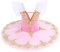 Kinder Ballett Tutu Rock Ballerina Kostüm Mädchen Tanzkostüm mit Tüll Gymnastik Tanz Trikot Kleid Einfarbig Langarm Latin Jazz Dance Kostüm Kinder Spitze Bestickte Tutu Rock Dancewear Rosa 9-10 Jahre