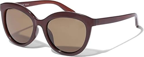 PILGRIM, MARLENE recycelte Cat-Eye-Sonnenbrille, Polarisierte Damen Sonnenbrille mit UV400 Schutz