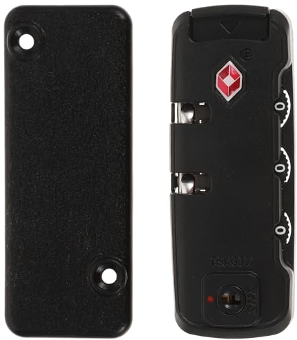 Gatuida TSA007 Koffer-Sicherheitsschloss, 3-stellig, Robustes und vielseitiges Design, Reisegepäck-Code, festes Schloss für Gepäckkoffer, Reißverschluss, Koffertasche, Werkzeugkastentasche